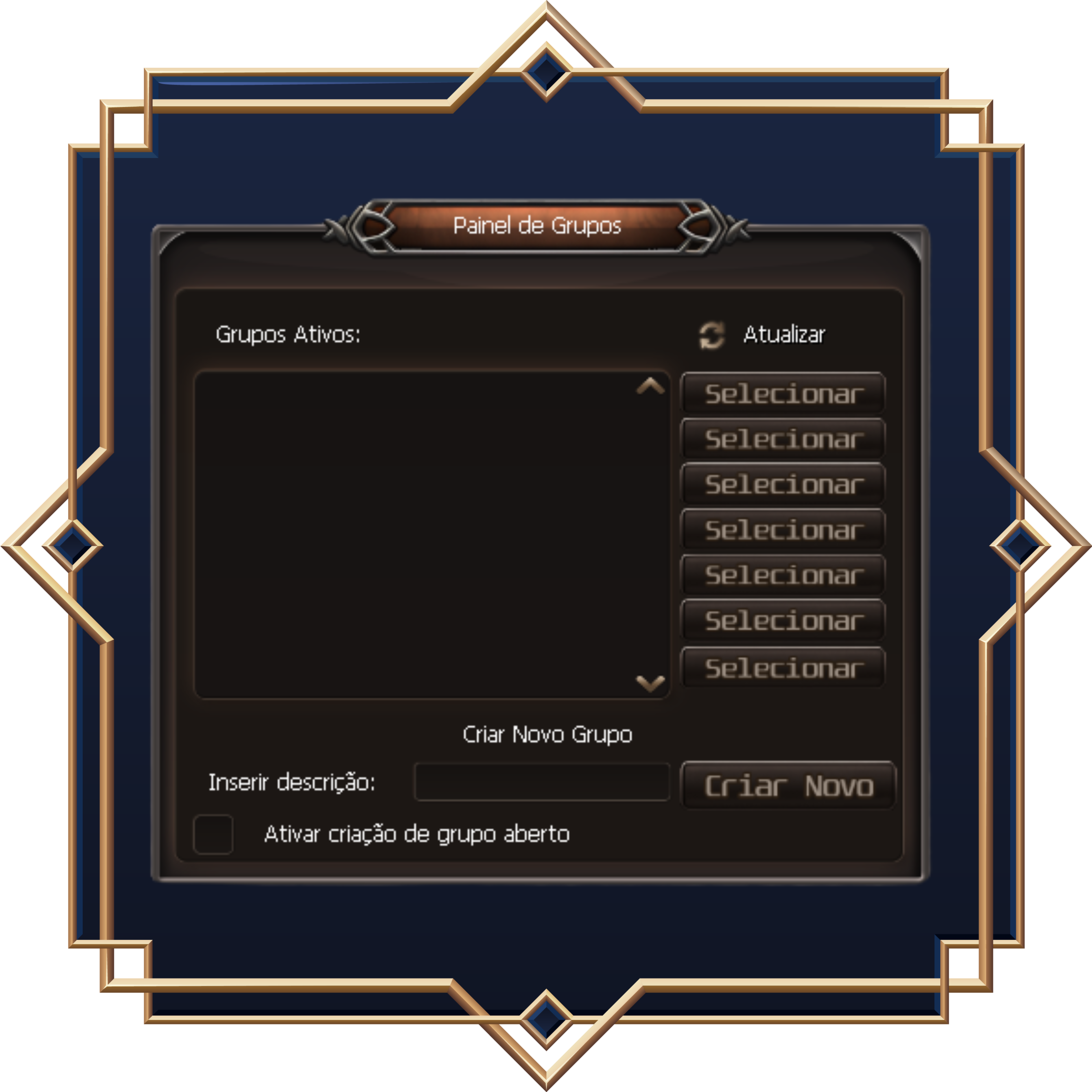 🤝 Sistema de Grupos – Encontre sua Equipe com Faci